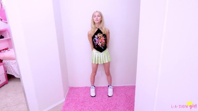 Emma Rosie blonde casting POV teens