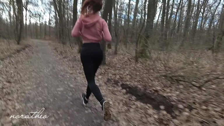 Forest Running, Anal Fucking, Public Cumming