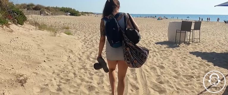 [PornHub com] Marina Luca aka FrenchSlut Pregnant Bukkake On The Beach