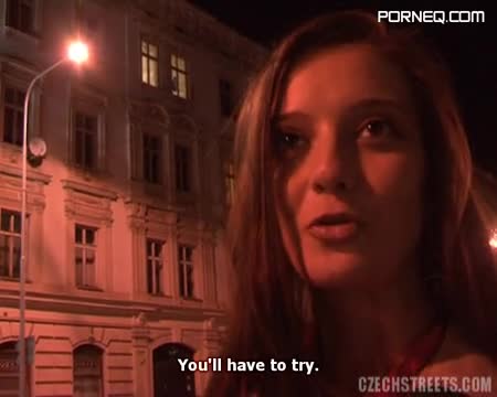 CzechStreets Slovak Actress Sucked Cock in Public Near Cinema