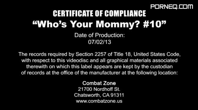Combat Zone Who s Your Mommie 10 DVDRip