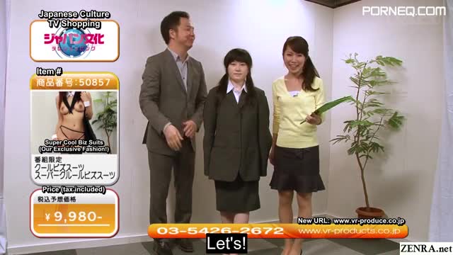 Weird JAV TV Shopping Channel Sexy Uniforms Subtitled on (7969566)