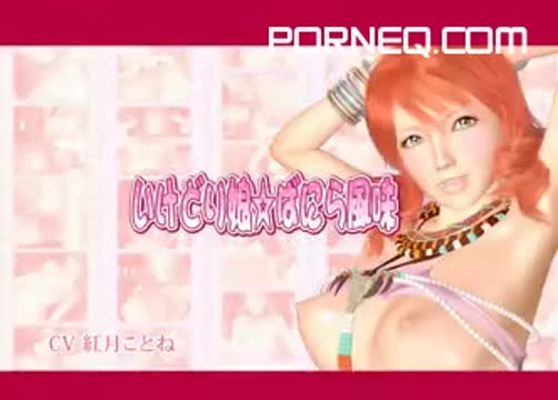 3D redhead anime dazzles a lusty cock with wild titty fuck