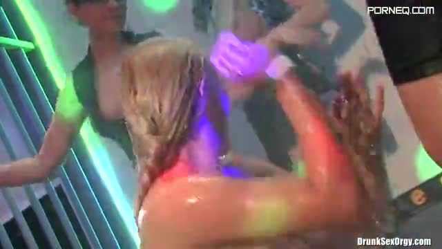 Vigorous sex at a drunken party