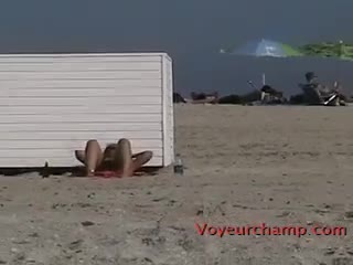 Voyeurchamp exhibitionist wife 19 anjelica beach pussy glide