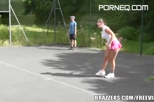 Tenis threesome, everyone wins Uncensored
