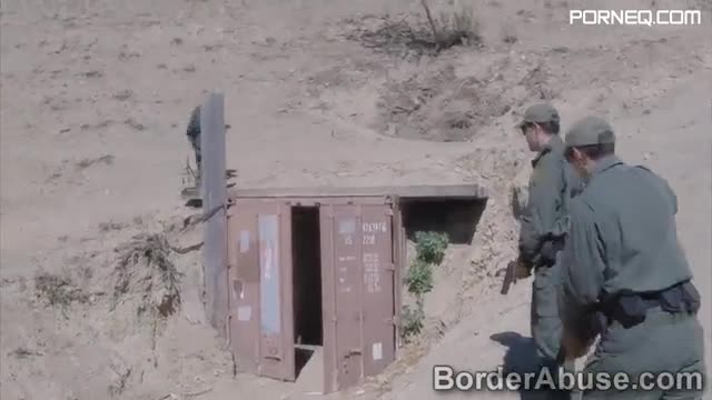 Free Porn Videos Border officer punishes beautiful trespasser with his dick