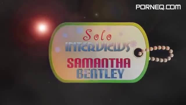 Hot Brunette Babe Samantha Bentley Solo Shower Strip Tease