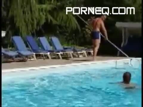 gangbang at the pool Uncensored