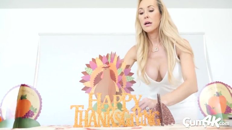 CUM4K Threesome With Multiple Creampies For Thanksgiving at