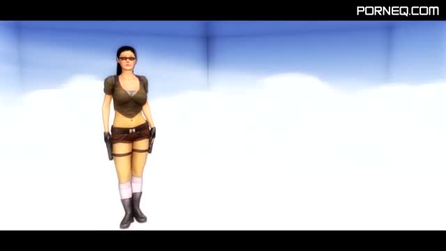 3D Sex Carine cosplays Tomb Raid r Uncensored