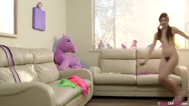 Purple Pony Fantasy dusty emerald pink pony fantasy pt2