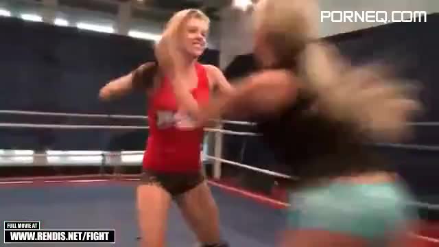 Hot blondes in lesbian wrestling Porn at Ah Me