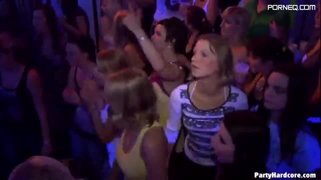 Chaos at a party with the Belgian horny girls who love sucking cocks and pussy fucked them