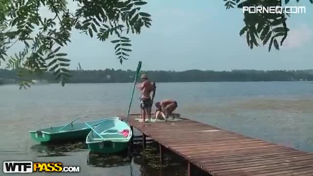 Free Porn Videos group sex on the dock in front of everybody
