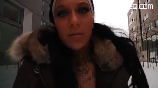 Hot tattooed german babe gets fucked