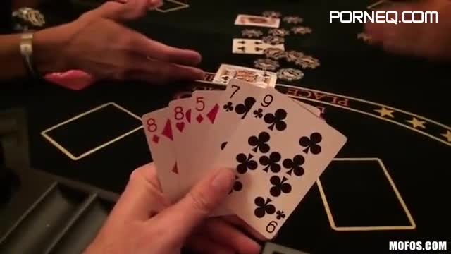 Poker Party Ends Up In A Hot Orgy
