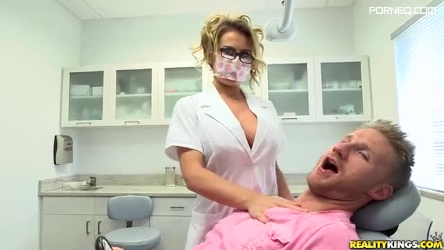 Busty blonde milf doc loves oral sex exam