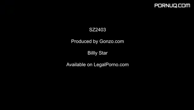 Billy Star back to Gonzo with intense Airtight DP SZ2403 sd