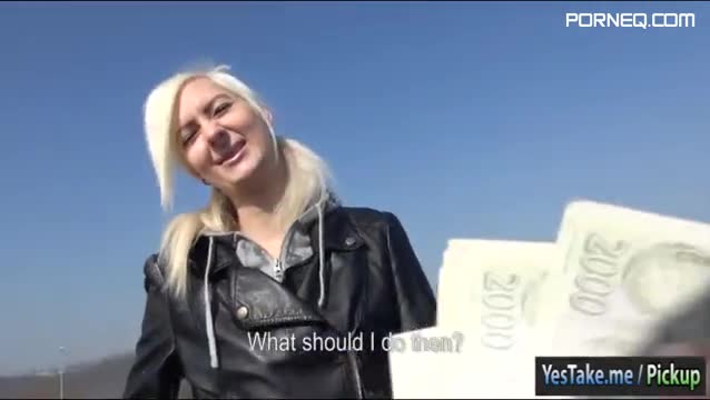 Free Porn Videos Sexy Czech girl Lenny analyzed outdoors in exchange for cash