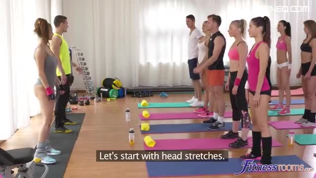 Young gymnasts fucking with their trainers