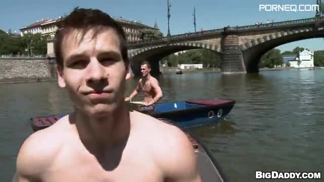 Boys Paddle And Then Suck Cock