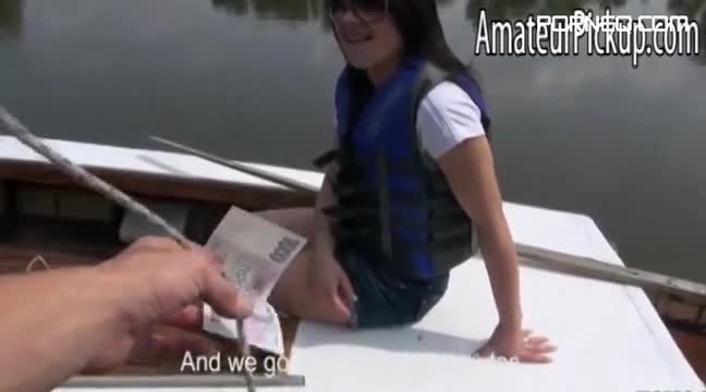 Teen cutie take boattrip and fucks on it sleazyneasy com