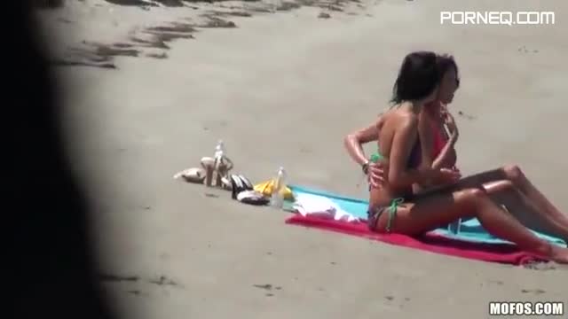 Beach sex in POV