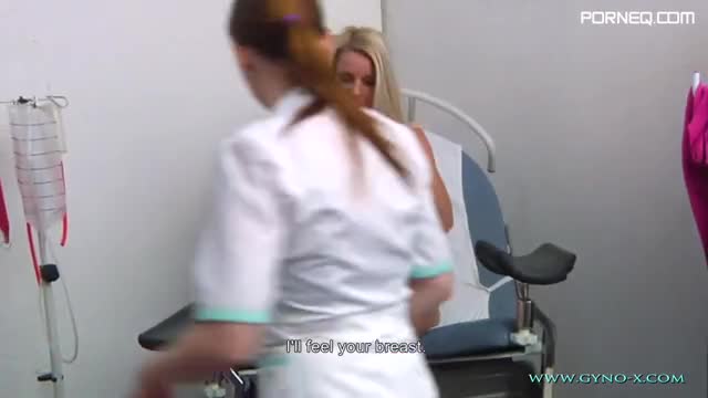 Leggy Bicycle Trainer Visits A Pervy Lesbian Doctor