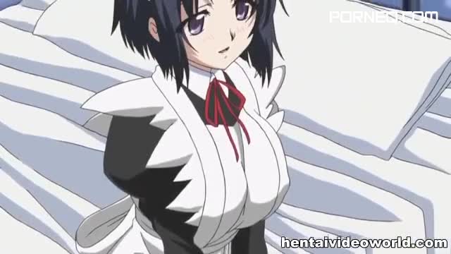 Sexy hentai maid bent over and hardly pounded sleazyneasy com
