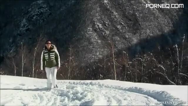 Sasquatch Sex On the Snow With A Beautiful Brunette