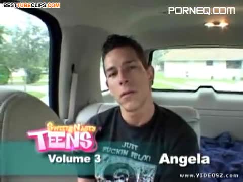Sex with slender teen in a car