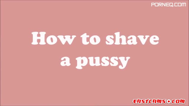 How to shave a pussy on (8497436)
