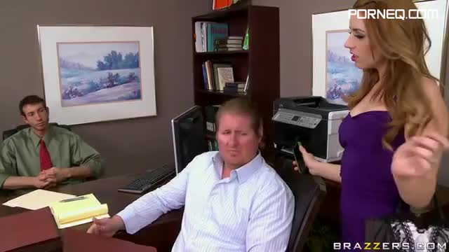 Throat and Doggystyle Fuck In The Office For Hot Redhead Lexi Belle