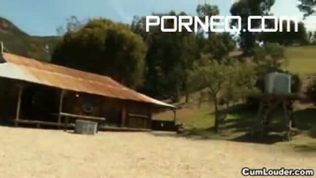 Rikki Six riding a big cock in this XXX Western Parody Sex Video