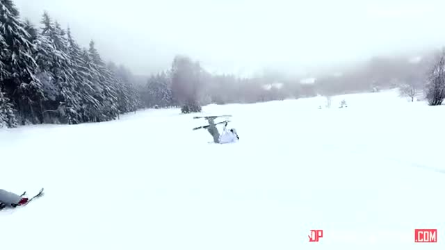 Two naughty skiers make hot sex in a very cold place