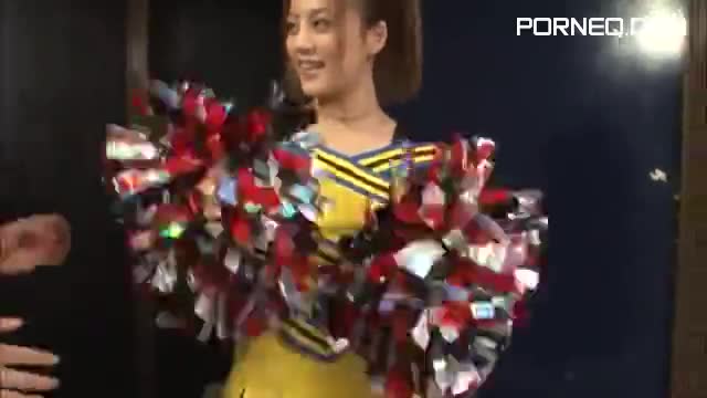 Cute Asian Cheerleader Receives A Naughty Treatment