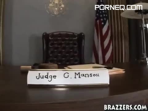 Busty Judge Joins a Hot Blonde In an FFM Threesome
