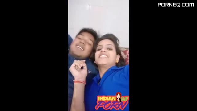 Indian Girlfriend Recording Nude Selfie With her lover on (10283110)