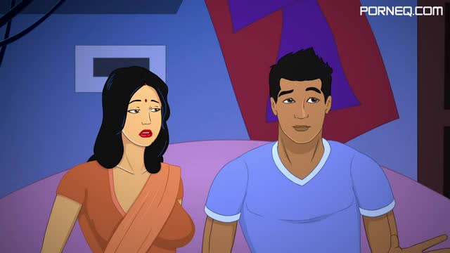 Indian 18 Savitha Babhi indian House Wife 1st Animation Movie Split Scenes 4
