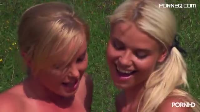 Sunburnt Blondes Get Each Other Wet HQ Mp4 XXX Video