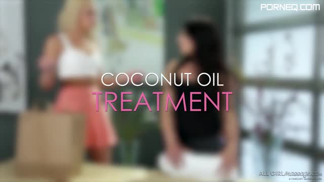 COCONUT OIL TREATMENT free HD porn