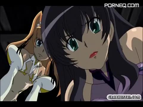 Busty hentai girl hot drilled by furry anime