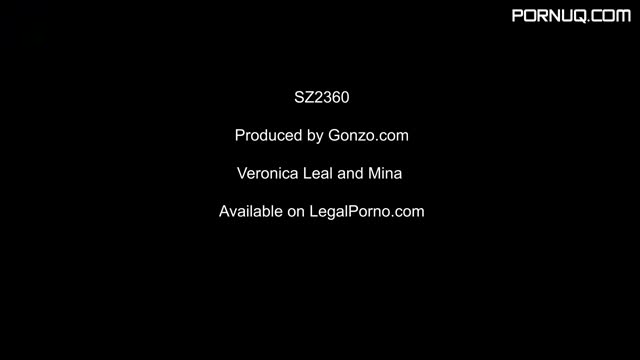 Veronica Leal dominates Mina before hot anal orgy with 5 guys SZ2360