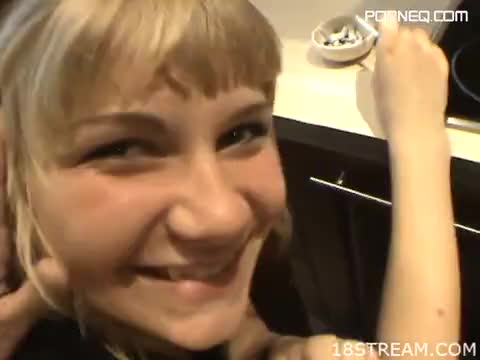 Nonstop Sex In The Bathroom With Blonde Teen