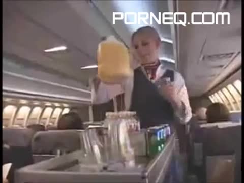 Flight attendant upskirt two (2)