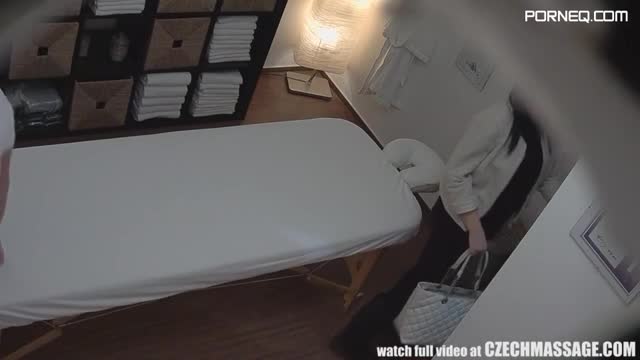 Huge Natural Tits on Massage Table