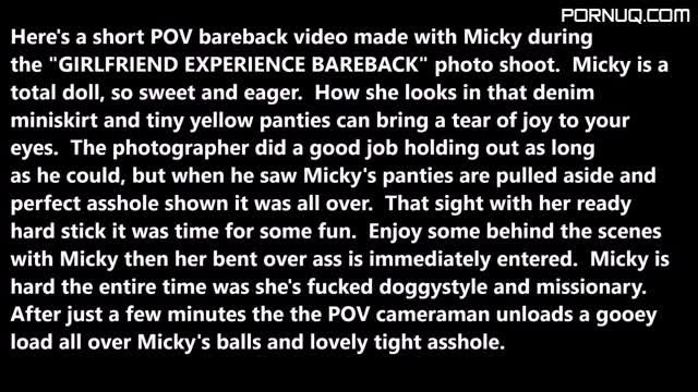 [LadyBoyGold] Micky 2 Quickie with Micky (18 Jan 2016) rq ()