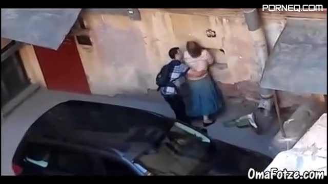 OmaFotze Young guy fucked fat women on public on (3792793)