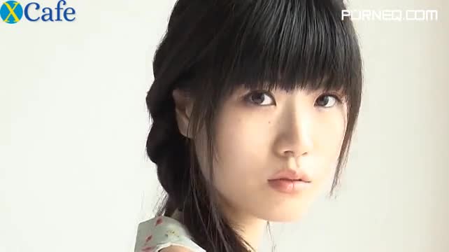 Shy Asian beauty Kiyomiya Asahi shows off her juicy tits on webcam
